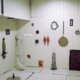 Innstallation Works in studio 1998 32 artworks 